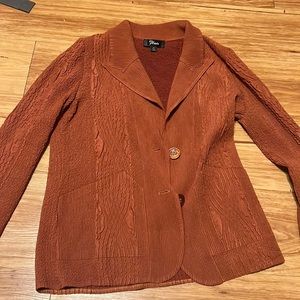 Flair medium burnt orange blazer